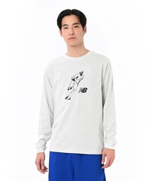 大谷翔平 グラフィックロングスリーブTシャツ Always on Logo