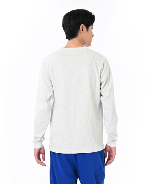 NEW BALANCE(ニューバランス)の「大谷翔平 グラフィックロングスリーブTシャツ Always on Logo(Tシャツ/カットソー・メンズ・ホワイト/ライトグレー/ブラック/ブルー・MEDIUM/X-LARGE/XX-LARGE/SMALL/LARGE)」の16枚目の写真