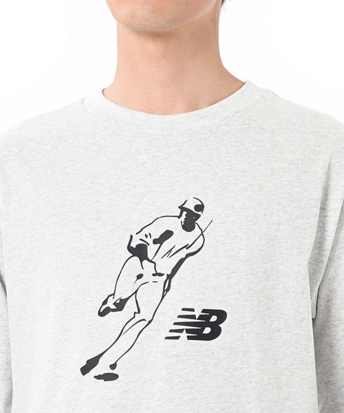 ニューバランス New Balance New Balance Shohei Ohtani Graphic T-Shirt（ニューバランス 大谷翔平  グラフィック Tシャツ） （WHITE MULTI） -ファッション通販 FASHION WALKER 大谷翔平　ニューバランス　シグネチャーロゴTシャツ　白　Lサイズ