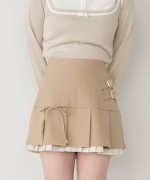 PriCHOU（プリシュ）の「フリルプリーツミニスカート / Frilled Mini Pleated Skirt（スカート）」