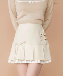 PriCHOU（プリシュ）の「フリルプリーツミニスカート / Frilled Mini Pleated Skirt（スカート）」