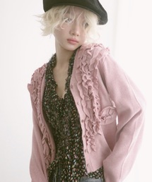 igi（イジ）の「IVY FRILL CARDI / フリルカーディガン（カーディガン/ボレロ）」