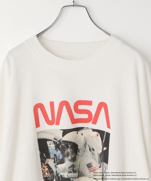 LOWRYS FARM（ローリーズファーム）の「【160-170サイズ】ＮＡＳＡプリントロンＴＬＳ　593054（Tシャツ/カットソー・キッズ・ブラック/オフホワイト/グレー・FREE）」の12枚目の写真