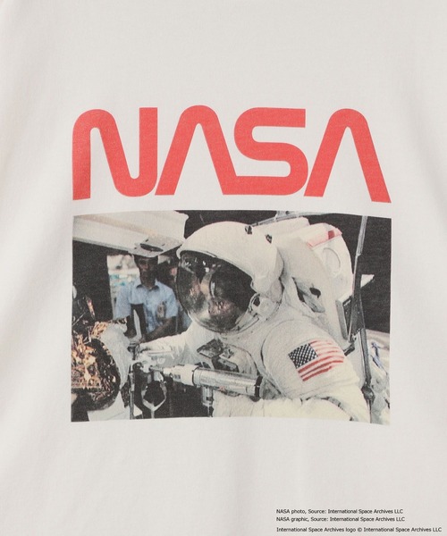 LOWRYS FARM（ローリーズファーム）の「【160-170サイズ】ＮＡＳＡプリントロンＴＬＳ　593054（Tシャツ/カットソー・キッズ・ブラック/オフホワイト/グレー・FREE）」の14枚目の写真