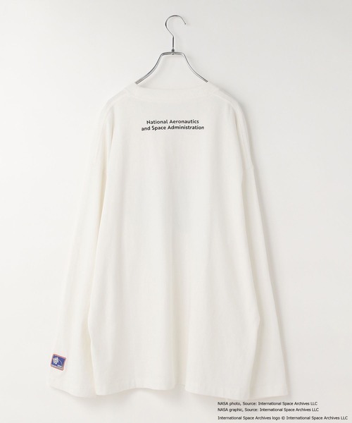 LOWRYS FARM（ローリーズファーム）の「【160-170サイズ】ＮＡＳＡプリントロンＴＬＳ　593054（Tシャツ/カットソー・キッズ・ブラック/オフホワイト/グレー・FREE）」の15枚目の写真