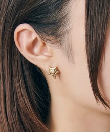 【GOLDY】ヴィンテージ レイヤード スター ピアス 1251008