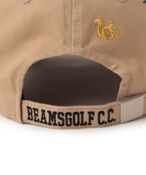 BEAMS GOLF（ビームスゴルフ）の「刺繍 総柄キャップ（キャップ・メンズ・ネイビー/ベージュ・FREE）」の7枚目の写真