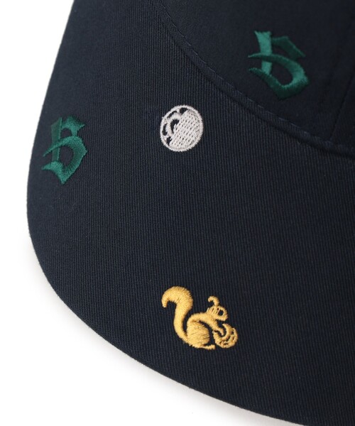 BEAMS GOLF（ビームスゴルフ）の「刺繍 総柄キャップ（キャップ・メンズ・ネイビー/ベージュ・FREE）」の10枚目の写真