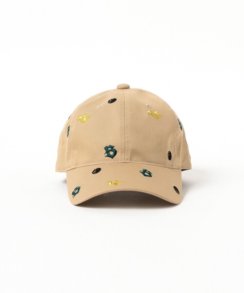 BEAMS GOLF（ビームスゴルフ）の「刺繍 総柄キャップ（キャップ・メンズ・ネイビー/ベージュ・FREE）」の14枚目の写真
