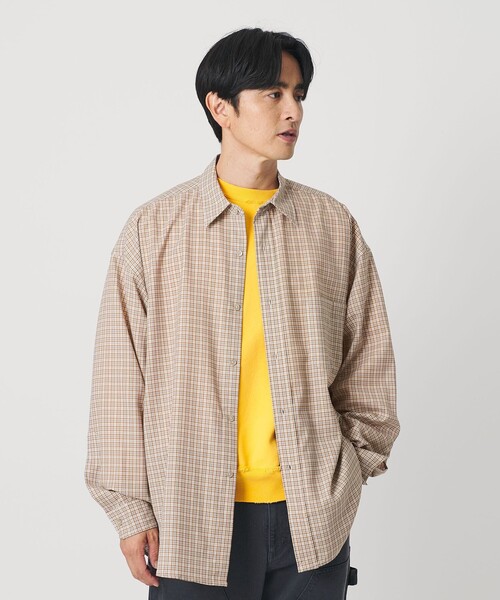 koti BEAUTY&YOUTH＞メリノウール レギュラーカラー シャツ