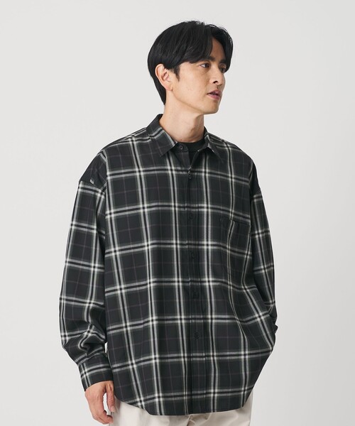 koti BEAUTY&YOUTH＞メリノウール レギュラーカラー シャツ