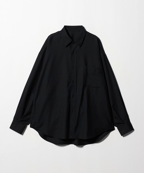 セール】＜koti BEAUTY&YOUTH＞メリノウール レギュラーカラー シャツ