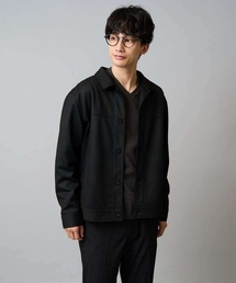 a.v.v（アーヴェヴェ）の「【イージーケア/ストレッチ】カルゼスエードブルゾン【洗濯機で洗える】（その他アウター）」