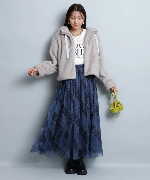 ダブルジップファーパーカー（その他アウター）｜JUSGLITTY（ジャス