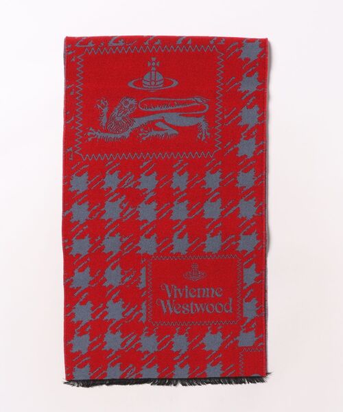 SCARF DOGTOOTH BADGE（マフラー）｜Vivienne Westwood（ヴィヴィアン