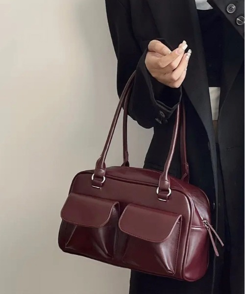 BARELY BLUE（ベアリーブルー）の「ハンドバッグ（ハンドバッグ・レディース・ブルー・FREE）」の3枚目の写真