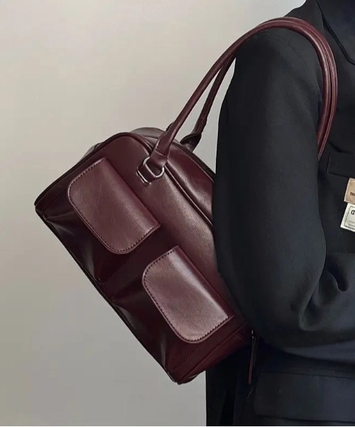 BARELY BLUE（ベアリーブルー）の「ハンドバッグ（ハンドバッグ・レディース・ブルー・FREE）」の6枚目の写真