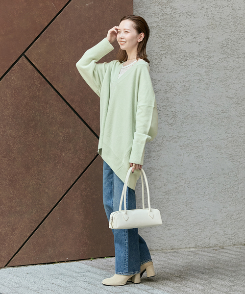 追加2》MUSIC DEEP V ルーズプルオーバー（ニット/セーター）｜JOURNAL