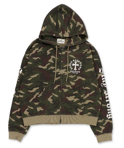 SPINNS（スピンズ）の「【内田金吾くん着用】短丈ダブルジップパーカー