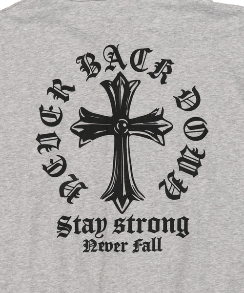 短丈ダブルジップパーカー/クロスロゴ/カモフラージュ/ショート丈