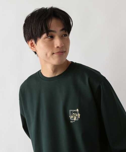 GLOBAL WORK（グローバルワーク）の「リッチクリーンスウェット/ロゴ/589104（スウェット・メンズ・ホワイト系7/ライトグレー/ワインレッド/ホワイト系6/カーキ/ブラック/ホワイト系5/チャコールグレー/ホワイト系4/ホワイト系8/モカ/ホワイト系3/グレー系9/ダークグリーン/ダークブルー/ライトパープル・X-SMALL/SMALL/MEDIUM/LARGE/X-LARGE/XX-LARGE/3XL）」の13枚目の写真