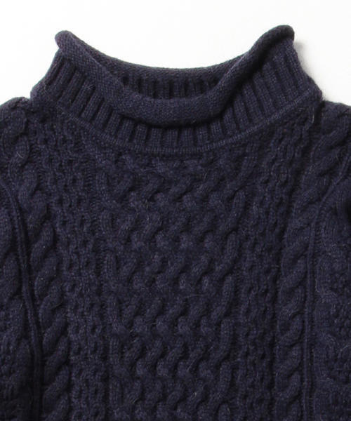 B:MING by BEAMS（ビーミングバイビームス）の「ビーミング by ビームス / ケーブルプルオーバー 2（ニット/セーター・レディース・チャコールグレー/ネイビー/ホワイト/ライトグレー・ONE SIZE）」の16枚目の写真