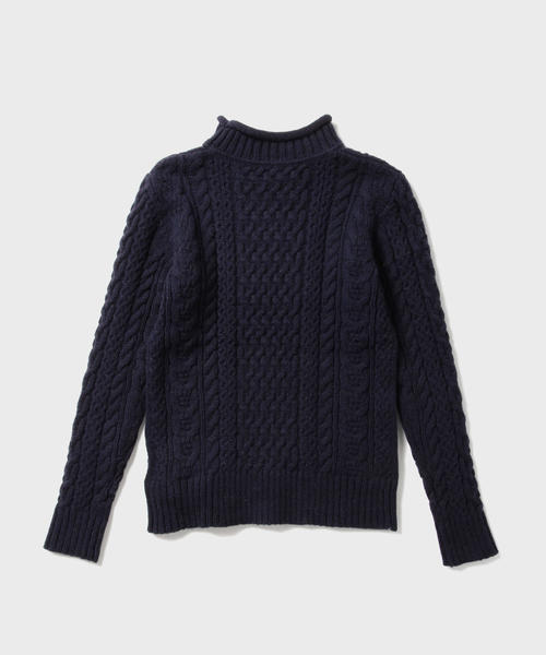 B:MING by BEAMS（ビーミングバイビームス）の「ビーミング by ビームス / ケーブルプルオーバー 2（ニット/セーター・レディース・チャコールグレー/ネイビー/ホワイト/ライトグレー・ONE SIZE）」の19枚目の写真