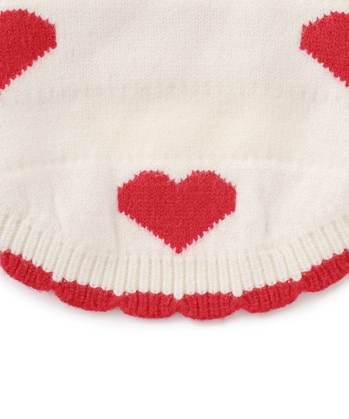 ROPE' PICNIC（ロペピクニック）の「【DOG】ランダムハートニット（ペットウェア・レディース・ブラック/レッド・M size/S/M/L）」の13枚目の写真