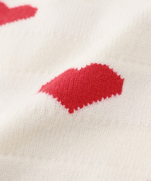 ROPE' PICNIC（ロペピクニック）の「【DOG】ランダムハートニット（ペットウェア・レディース・ブラック/レッド・M size/S/M/L）」の16枚目の写真
