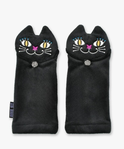 ANNA SUI（アナスイ）の「TITI フード付き 2WAY手袋（手袋・レディース・ライトピンク/ブラック/グレー/ライトグレー・FREE）」の11枚目の写真