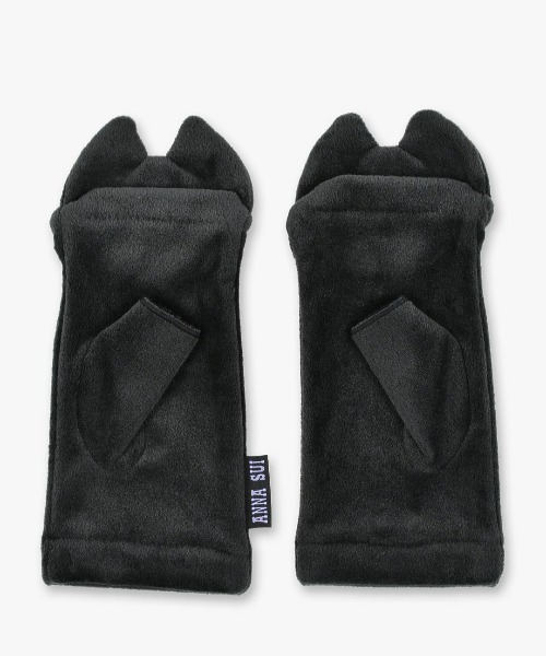 ANNA SUI（アナスイ）の「TITI フード付き 2WAY手袋（手袋・レディース・ライトピンク/ブラック/グレー/ライトグレー・FREE）」の10枚目の写真