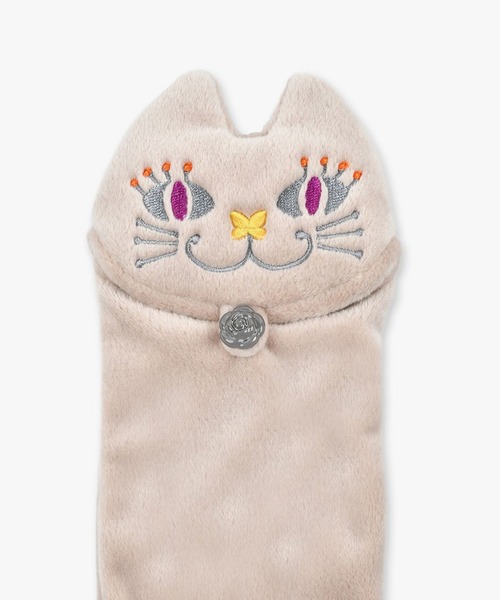 ANNA SUI（アナスイ）の「TITI フード付き 2WAY手袋（手袋・レディース・ライトピンク/ブラック/グレー/ライトグレー・FREE）」の6枚目の写真