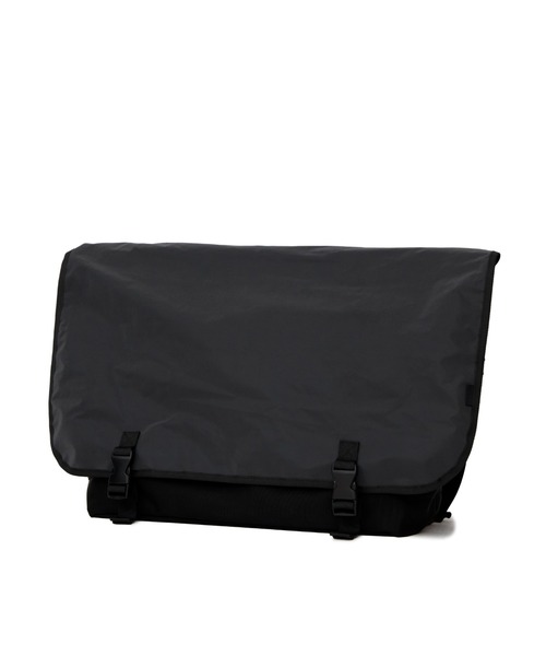 PACKING(パッキング)の「PACKING/パッキング BLACK REFLECTIVE MESSENGER(メッセンジャーバッグ・メンズ・ブラック・F)」の8枚目の写真