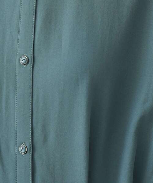 THE SHOP TK （ザ ショップ ティーケー ）の「【春まで着られる】フィット＆フレア長袖ワンピース（ワンピース・レディース・スミクロ/ブルー・14/13/12）」の7枚目の写真