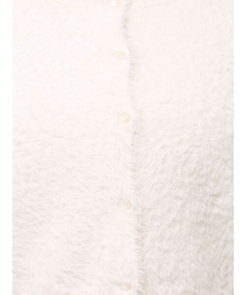 MERCURYDUO(マーキュリーデュオ)の「ミニシャギークルーネックカーディガン(カーディガン/ボレロ・レディース・アイボリー/グレー/ベビーピンク/ラベンダー・FREE)」の22枚目の写真