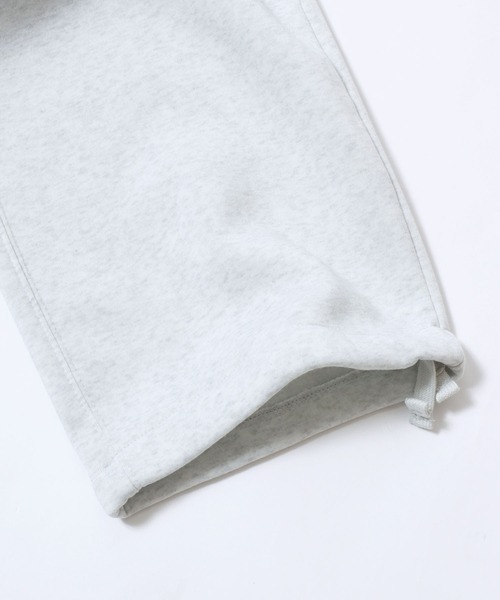 SITRY(シトリー)の「Heavy Weight Wide Silhouette Sweat Pants/ヘビーウェイト 裏起毛 ドローコード ワイドスウェットパンツ セットアップ対応(スウェットパンツ・メンズ・オートミール/チャコール/バーガンディー/グレー/ブラック・M/L/LL)」の17枚目の写真