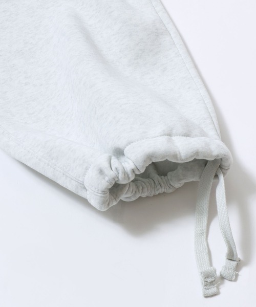 SITRY(シトリー)の「Heavy Weight Wide Silhouette Sweat Pants/ヘビーウェイト 裏起毛 ドローコード ワイドスウェットパンツ セットアップ対応(スウェットパンツ・メンズ・オートミール/チャコール/バーガンディー/グレー/ブラック・M/L/LL)」の16枚目の写真