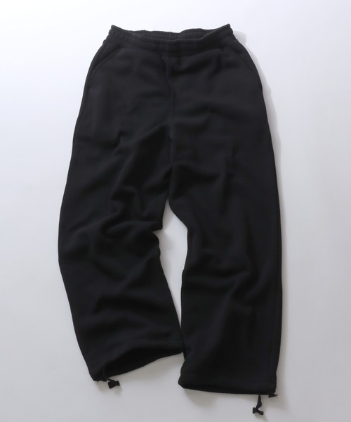 SITRY(シトリー)の「Heavy Weight Wide Silhouette Sweat Pants/ヘビーウェイト 裏起毛 ドローコード ワイドスウェットパンツ セットアップ対応(スウェットパンツ・メンズ・オートミール/チャコール/バーガンディー/グレー/ブラック・M/L/LL)」の6枚目の写真