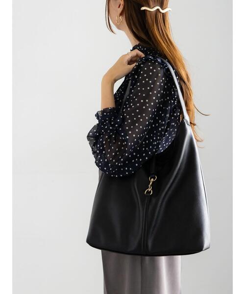 Te chichi（テチチ）の「ビットポイントワンショルダーBAG（ハンドバッグ・レディース・ブラック/ブラウン・F）」の2枚目の写真