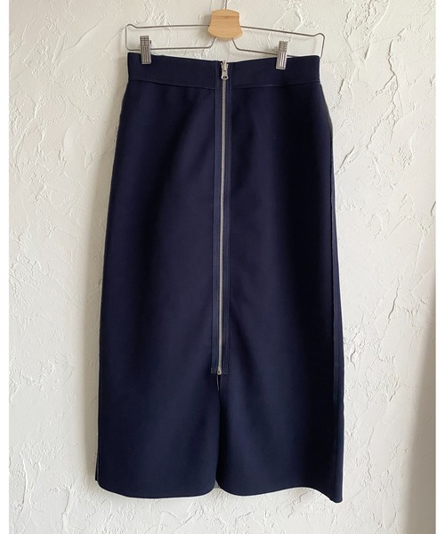 She's Closet(シーズクローゼット)の「配色バイカラー ロング丈 タイト フロントジップスカート(スカート・レディース・ブラック/ネイビー/ブラウン・FREE)」の18枚目の写真