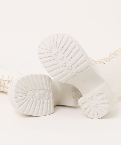 almo(アルモ)の「【厚底でスタイル盛れ♪】レースアップロングブーツ/低身長/高身長(BL)(ブーツ・レディース・ブラック/ホワイト・36/37/38)」の7枚目の写真