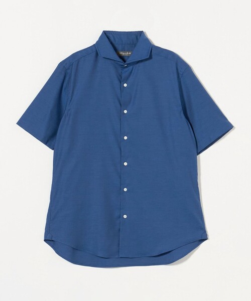 A DAY IN THE LIFE UNITED ARROWS(アデイインザライフユナイテッドアローズ)の「ドビークロス カッタウェイカラー ブルーシャツ-イージーケア-<A DAY IN THE LIFE>(シャツ/ブラウス・メンズ・ライトブルー/ロイヤルブルー/コバルトブルー・L/M/XL)」の3枚目の写真