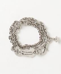 Vivienne Westwood MAN(BBAEGXgEbh})MAN. DOG TAG BRACELET(uXbg)