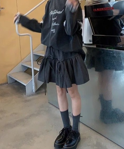 セール】リボン付きギャザースカート（スカート）｜ViViDAY（ビビデー