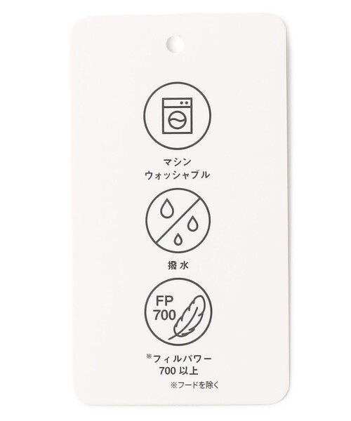 ANY SIS(エニィスィス)の「ボリュームリッチダウン ジャケット(ダウンジャケット/コート・レディース・ブラック系/アイボリー系・X-LARGE)」の19枚目の写真