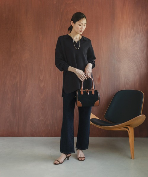 GLOBAL WORK（グローバルワーク）の「2WAYミニボストン/595750（ボストンバッグ・レディース・ブラック系その他/ブラック/ベージュ・FREE）」の10枚目の写真