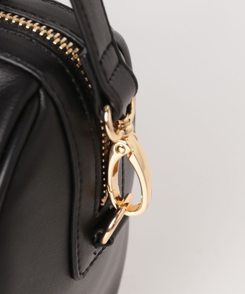 GLOBAL WORK（グローバルワーク）の「2WAYミニボストン/595750（ボストンバッグ・レディース・ブラック系その他/ブラック/ベージュ・FREE）」の21枚目の写真