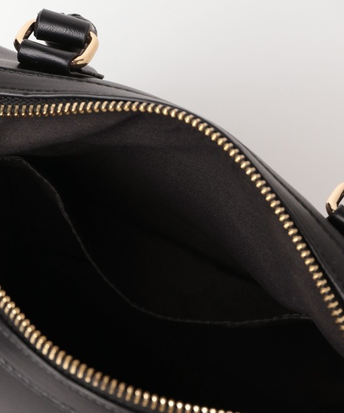 GLOBAL WORK（グローバルワーク）の「2WAYミニボストン/595750（ボストンバッグ・レディース・ブラック系その他/ブラック/ベージュ・FREE）」の4枚目の写真
