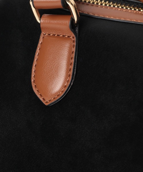 GLOBAL WORK（グローバルワーク）の「2WAYミニボストン/595750（ボストンバッグ・レディース・ブラック系その他/ブラック/ベージュ・FREE）」の7枚目の写真