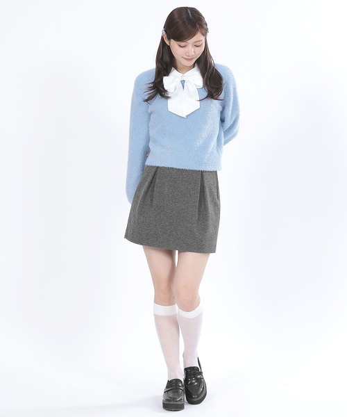 MARY QUANT（マリークワント）の「デイジーシアー ソックス（ソックス/靴下・レディース・ホワイト/ブラック・FREE）」の7枚目の写真